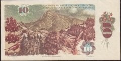 Çekoslovakya 10 Korun 1986 Çok Temiz +