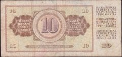 YUGOSLAVYA 10 DİNAR 1978 TEMİZ
