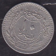 1327 / 4 Reşat 10 Para