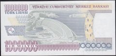 7.Emisyon 3.Tertip 1 000 000 Lira S19 252999 Çil