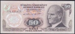 6.EMİSYON 1.TERTİP 50 LİRA I31 125416 ÇİLALTI
