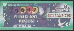 2010 31 ARALIK ÇEYREK BİLET R SERİSİ