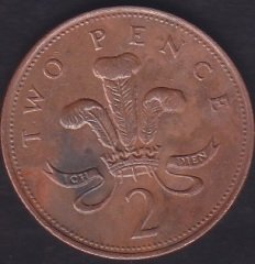 İNGİLTERE 2 PENCE 1997