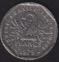 Fransa 2 Frank 1979