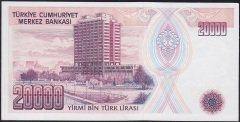 7.Emisyon 1.Tertip 20000 Lira D86 027572 Çilaltı Çil