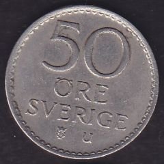 İsveç 50 Öre 1973