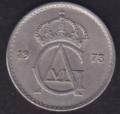 İsveç 50 Öre 1973