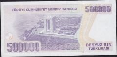 7.Emisyon 4.Tertip 500000 Lira K51 404017 Çil