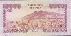 Yemen Arap Cumhuriyeti 100 Riyal 1994 Çilaltı Çil Pick 28a
