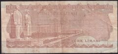 6.Emisyon 4.Tertip 20 Lira I79 459339 Çok Temiz