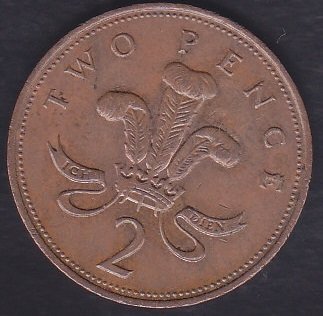 İNGİLTERE 2 PENCE 1998