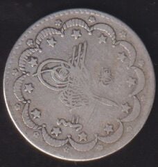 1293/11 Abdülhamid 5 Kuruş Gümüş