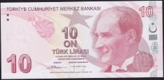 9.Emisyon 2.Tertip 10 Lira B197 547809 Çil