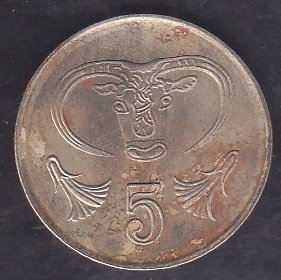 Kıbrıs 5 Cent 1998