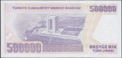 7.Emisyon 4.Tertip 500000 Lira K31 516307 Çilaltı Çil