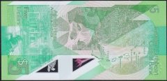 Karayipler 5 Dolar 2021 Çil Polymer 881788 Kraliçe