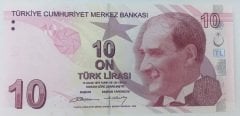 9.Emisyon 2.Tertip 10 Lira B197 547809 Çil