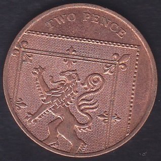 İNGİLTERE 2 PENCE 2010