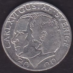 İsveç 1 Kron 2000