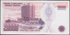 7.Emisyon 1.Tertip 20000 Lira D80 472013 Çil