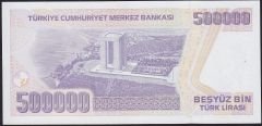 7.Emisyon 4.Tertip 500000 Lira K26 658660 Çil