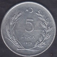 1979 YILI 5 LİRA