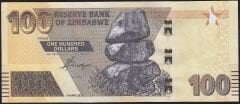 Zimbabwe 100 Dolar 2020 Çilaltı Çil Pick 106
