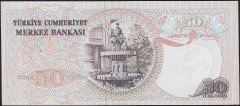 6.Emisyon 1.Tertip 50 Lira H45 278907 Çilaltı