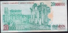 7.EMİSYON 20 000 000 LİRA K54 179762 ÇÇT
