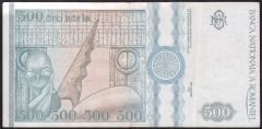 Romanya 500 Lei 1992 Çok Temiz ( A 0001 )