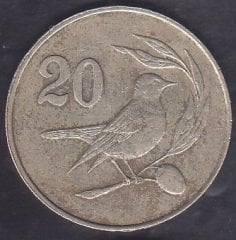 Kıbrıs 20 Cent 1983
