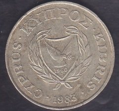 Kıbrıs 20 Cent 1983