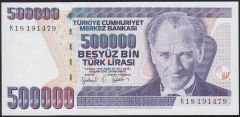 7.Emisyon 4.Tertip 500000 Lira K18 191479 Çil
