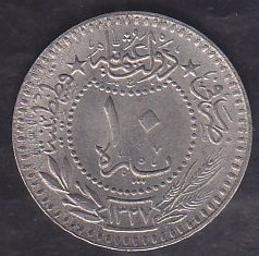 1327 / 7 Reşat Elgazi 10 Para