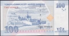 8.Emisyon 100 YTL C46 399013 Çil