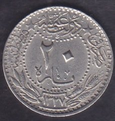 1327 / 4 Reşat 20 Para