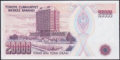 7.Emisyon 1.Tertip 20000 Lira D67 086970 Çil