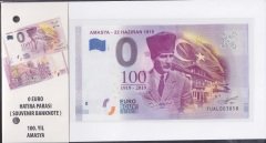 AMASYA 0 EURO 2019 ÇİL ÖZEL AMBALAJINDA