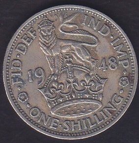 İNGİLTERE 1 ŞİLİNG 1948