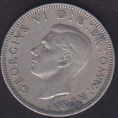 İNGİLTERE 1 ŞİLİNG 1948