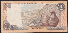 Kıbrıs 1 Lira 2001 Çok Temiz