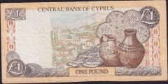 Kıbrıs 1 Lira 2001 Çok Temiz