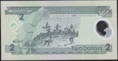 Solomon Adası 2 Dolar 2001 Çil Polimer A1 01052555