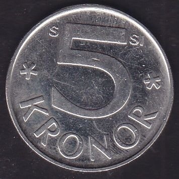 İsveç 5 Kron 2008
