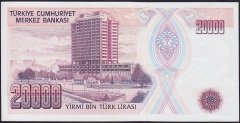 7.Emisyon 1.Tertip 20000 Lira D60 345431 Ççt Çilaltı