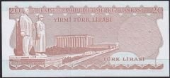 6.Emisyon 4.Tertip 20 Lira I73 707326 Çilaltı
