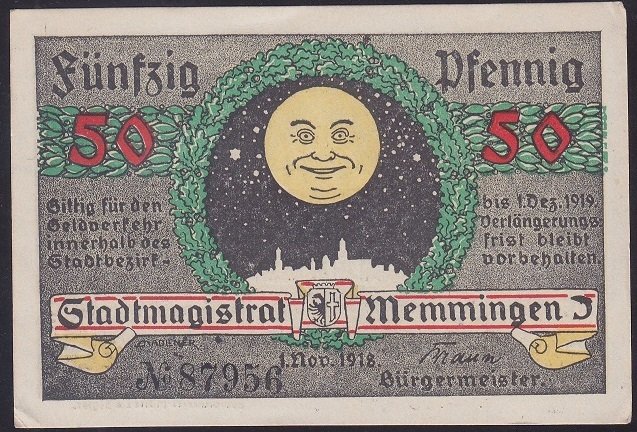 ALMANYA 50 PFENNİNG 1918 ÇİLALTI ÇİL