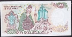 7.Emisyon 2.Tertip 5000 Lira C40 631752 Çilaltı Çil