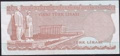6.Emisyon 4.Tertip 20 Lira I72 595503 Çok Temiz+