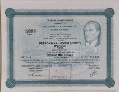 Petkim Hisse Senedi 500 Dolar